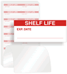 Shelf Life: Exp Date - Red