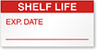 Shelf Life: Exp Date - Red