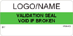 Validation Seal - Void if Broken Label