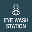 Eye Wash Station, with Graphic