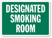 Designated Smoking Room (green)