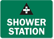 Shower Station (with graphic)