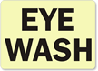 Eye Wash Sign