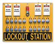 20 position - Lockout Station Kit
