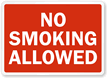 No Smoking Allowed