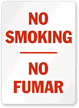 No Smoking / No Fumar Sign