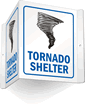 Tornado Shelter Sign