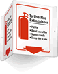 To Use Fire Extinguisher … Sign
