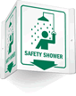 Safety Shower Sign