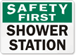 Safety First: Shower Station