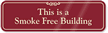 Smoke Free Building Sign