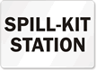 Spill Kit Station Sign