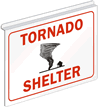 Tornado Shelter Sign