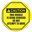 Steering Wheel Lock Out Messages