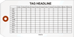 Custom Tag Headline