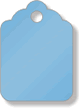 Blue Merchandise Tag