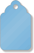 Blue Merchandise Tag