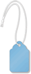 Blue Merchandise Tag (with strings)