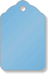 Blue Merchandise Tag