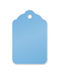 Blue Merchandise Price Tag