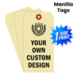Custom Manila Tags