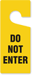Do Not Enter Tag
