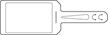 4 in. x 7 in. White Dry Erase Tag
