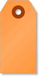 Fluorescent Orange Tags