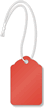 Fluorescent Red Merchandise Tag (with strings)