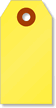 Fluorescent Yellow Tags