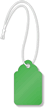 Green Merchandise Tag (with strings)
