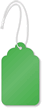 Green Merchandise Tag (with strings)