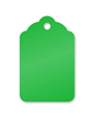 Green Merchandise Price Tag