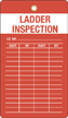Ladder Inspection Plastic Tags