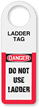 Ladder Status Tag Holder