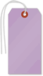 Lavender Cardstock Tags (with strings)