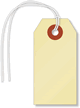 Manila 13-point Cardstock Tags (with looped strings)