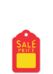 Sale Price Small, Yellow stock, No String