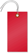 Red Tyvek Shipping Tags (with pre-attached wires)