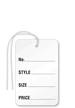 Garment Tag ( 1-7/8 in. x 1-1/4 in.) with String