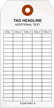 Custom Tag, Vertical Table