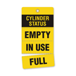 Cylinder Status Plastic Tags