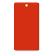 5¾ in. x 3 in. Red Vinyl Tags