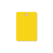 Yellow Vinyl Inspection Blank Tag