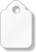 White Merchandise Tag