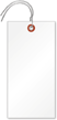 White Tyvek Shipping Tags (with pre-attached wires)