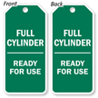 Gas Cylinder Status Tag - Full