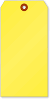 Fluorescent Yellow Tags