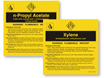 O Z Chemical Labels