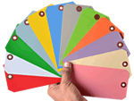 Colored Tags | Blank Colored Tags